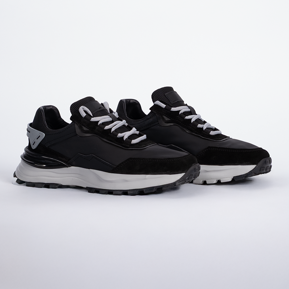 TOGGA 2423 DERİ ERKEK SPOR AYAKKABI-SİYAH