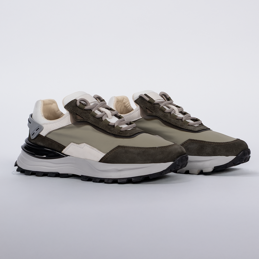 TOGGA 2423 DERİ ERKEK SPOR AYAKKABI-YEŞİL