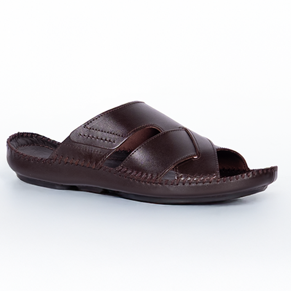 TOGGA 2050 DERİ ERKEK TERLİK-KAHVERENGİ