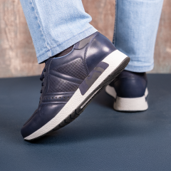 TOGGA 2002-3 DERİ ERKEK SPOR SNEAKER AYAKKABI 41 - Lacivert