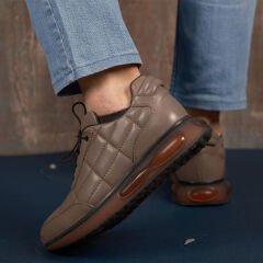 TOGGA 2240 DERİ ERKEK SPOR AYAKKABI 42 - Taupe