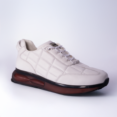 TOGGA 2240 DERİ ERKEK SPOR AYAKKABI 40 - Beyaz