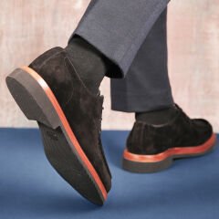 TOGGA 21F0053 KLASİK CASUAL ERKEK AYAKKABI 41 - Süet Siyah