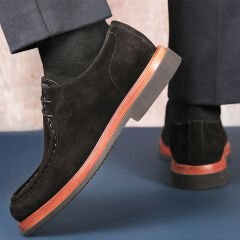 TOGGA 21F0053 KLASİK CASUAL ERKEK AYAKKABI 43 - Süet Siyah