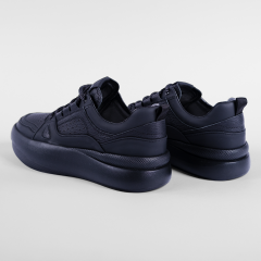 TOGGA 2500 ERKEK DERİ SNEAKER AYAKKABI 43 - Siyah