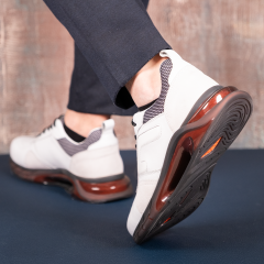 TOGA 2214 DERİ ERKEK SPOR AYAKKABI 41 - Beyaz