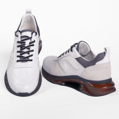 TOGA 2214 DERİ ERKEK SPOR AYAKKABI 42 - Beyaz