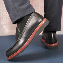 TOGGA 21F0052 KLASİK CASUAL ERKEK AYAKKABI 40 - Siyah