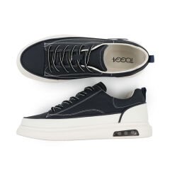 TOGGA 2412 ERKEK SNEAKER AYAKKABI-SİYAH BEYAZ