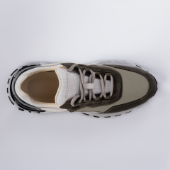 TOGGA 2423 DERİ ERKEK SPOR AYAKKABI-YEŞİL