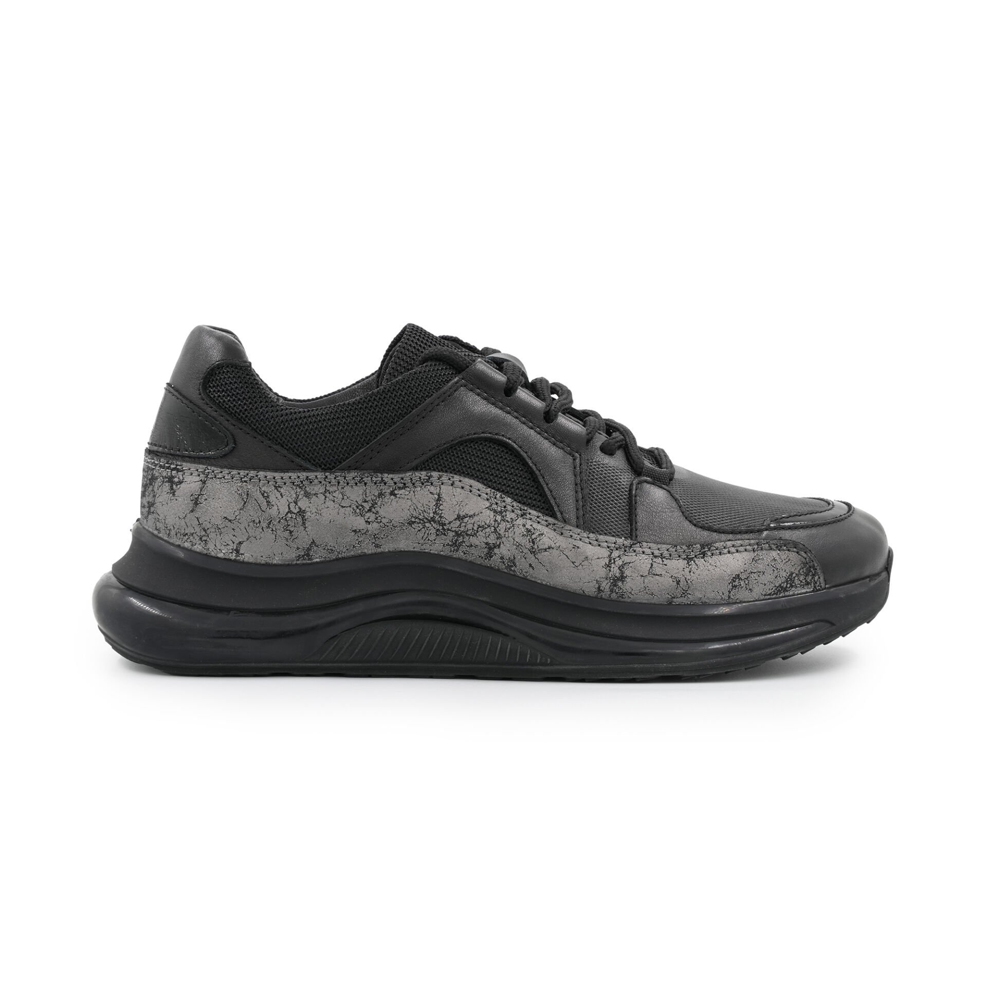 TOGGA 2227-1 SPOR DERİ ERKEK AYAKKABI-SİYAH