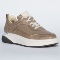 TOGGA 2434 DERİ ERKEK SNEAKER AYAKKABI-BADEM 41 - Badem