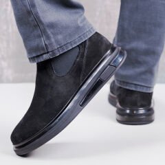 TOGGA 2204-1 ERKEK BOT 41 - Süet Siyah