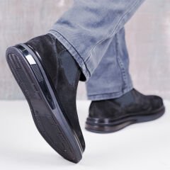 TOGGA 2204-1 ERKEK BOT 44 - Süet Siyah