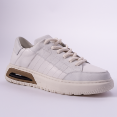 TOGGA 2510 ERKEK DERİ SNEAKER AYAKKABI-K.BEYAZ 43 - K. Beyaz
