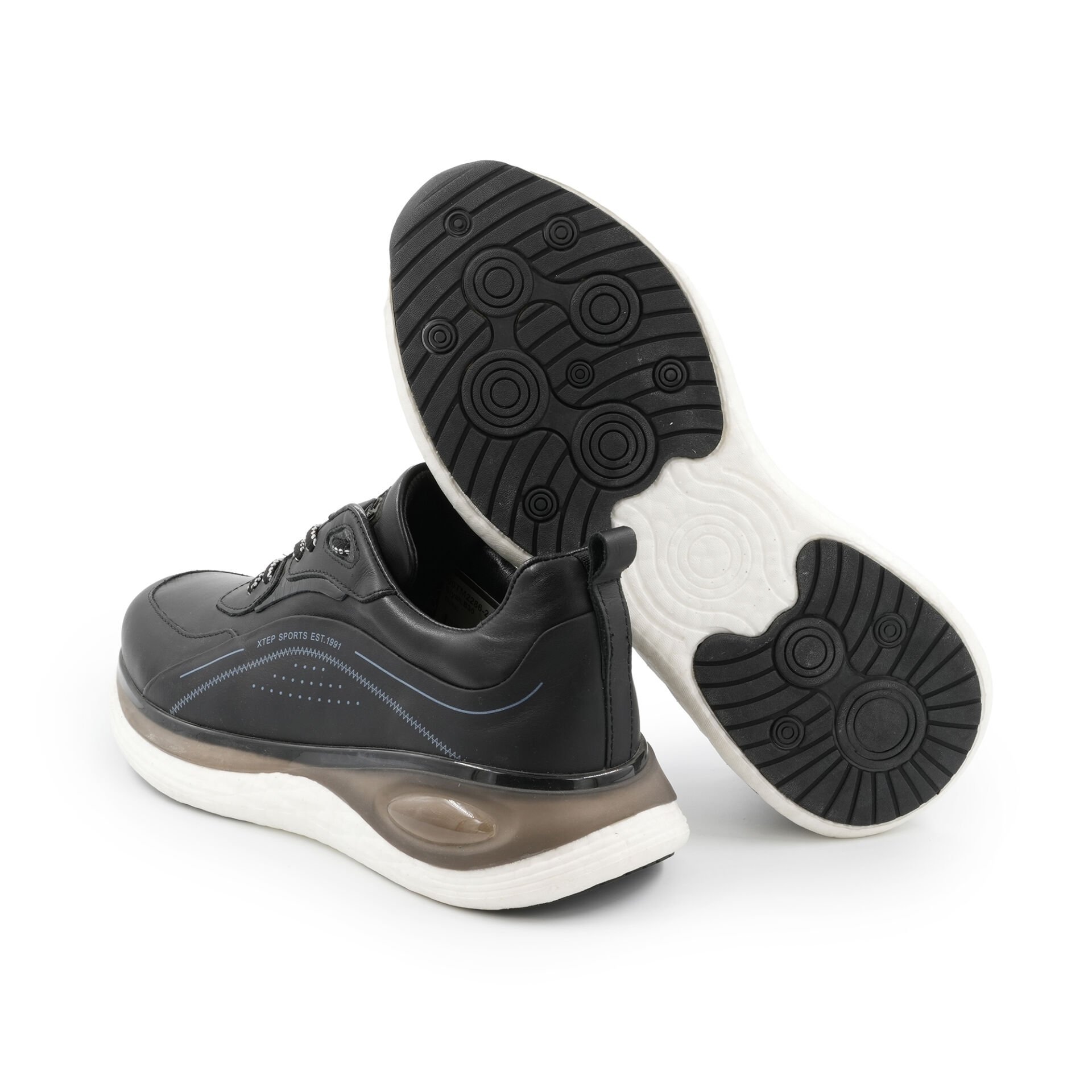 TOGGA 2286-2 DERİ ERKEK SPPOR AYAKKABI-SİYAH