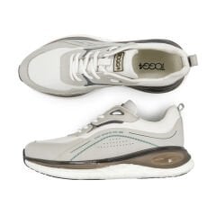 TOGGA 2286-2 DERİ ERKEK SPPOR AYAKKABI-K.BEYAZ