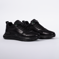 TOGGA 2528-1 DERİ ERKEK SPOR AYAKKABI-SİYAH