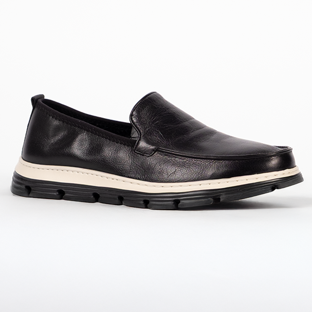 TOGGA 2347-2 CASUAL ERKEK AYAKKABI-BEYAZ 43 - Siyah