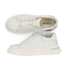 TOGGA 1966-4 SNEAKER ERKEK AYAKKABI-KİRLİ BEYAZ