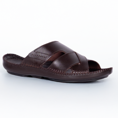 TOGGA 2050 DERİ ERKEK TERLİK-KAHVERENGİ