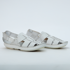 TOGGA 2052 DERİ ERKEK SANDALET-BEYAZ