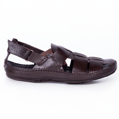 TOGGA 2052 DERİ ERKEK SANDALET-KAHVERENGİ