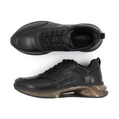 TOGGA 2210 DERİ SPOR ERKEK AYAKKABI-SİYAH