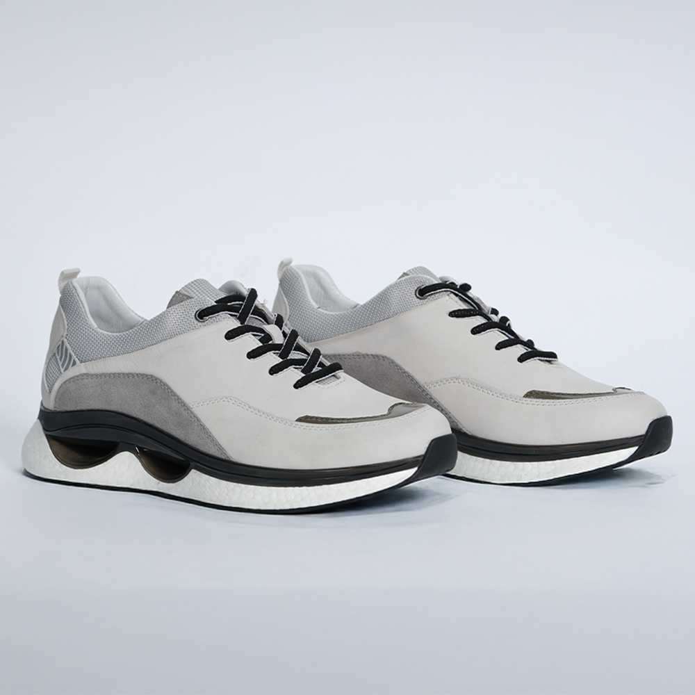 TOGGA 2323 DERİ ERKEK SPOR AYAKKABI-K.BEYAZ