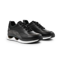 TOGGA 2323 DERİ ERKEK SPOR AYAKKABI-SİYAH